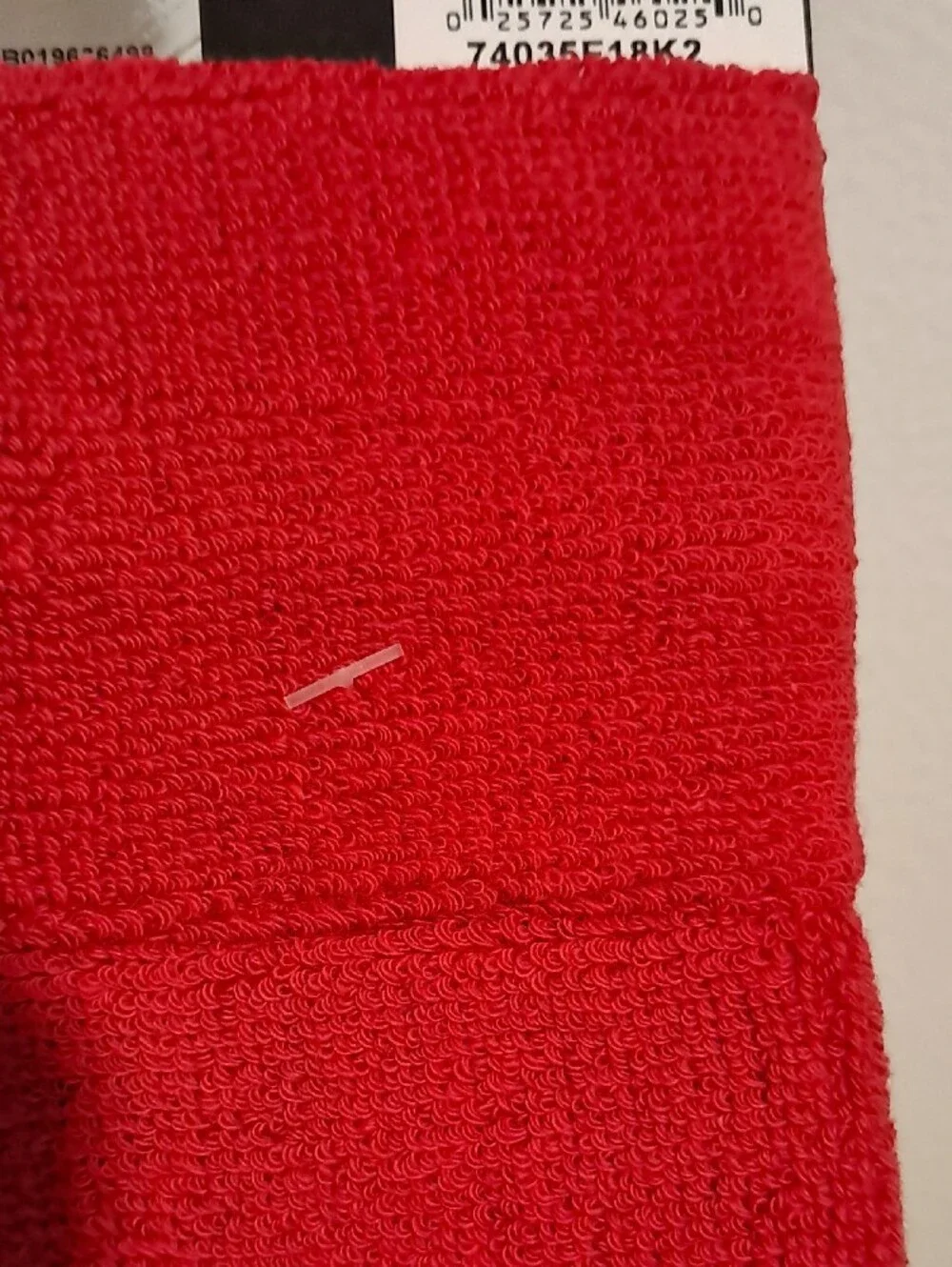 NHL Panthers Red Wristbands with Embroidered Logo